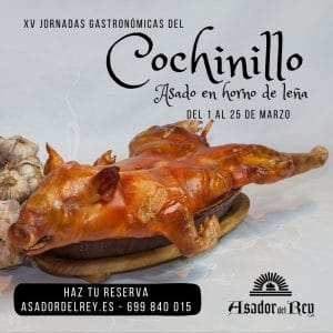 XV Jornadas Gastronómicas del Cochinillo