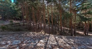 Calzada romana y buena mesa en San Lorenzo de El Escorial